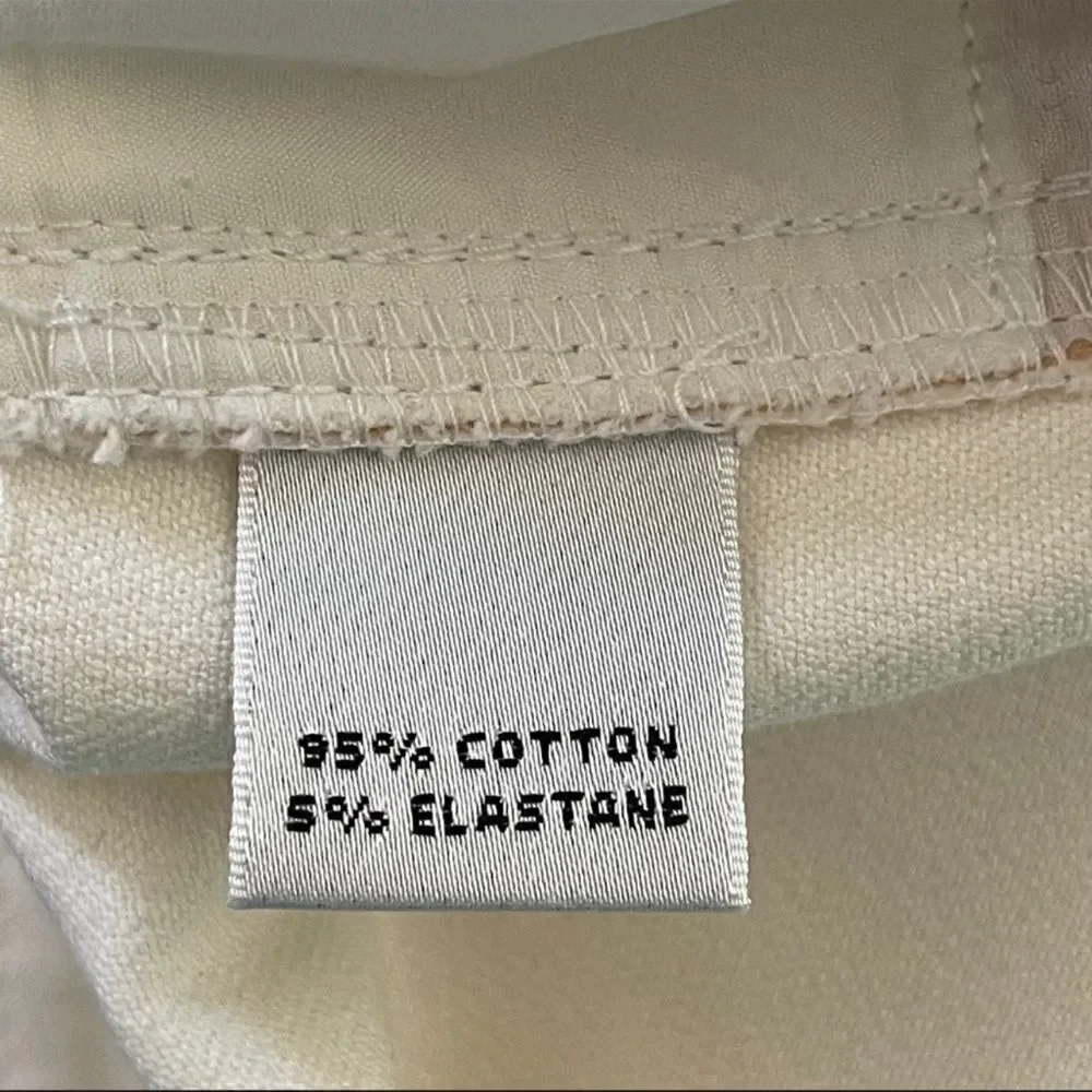 St. John Collection Ivory Wide Leg Trousers Size 4 - Picture 7 of 11